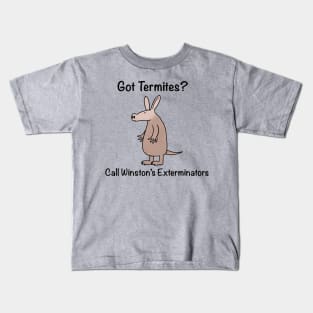 Aardvark Exterminators Kids T-Shirt